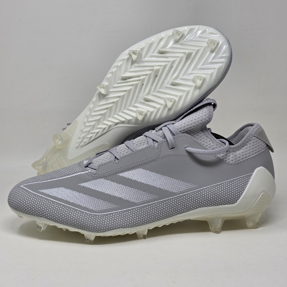 Adidas Adizero Electric.1 IF2427 Grey Silver Football Cleats Mens Size 11.5 New